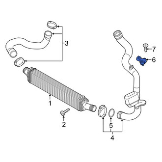 Audi OE - Turbocharger Boost Sensor