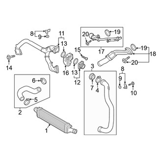 Audi OE - Cooling - Intercooler (3.0L)
