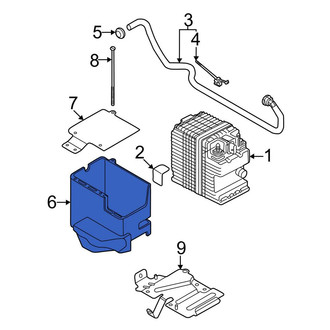 Audi OE - Battery Box