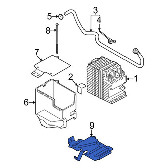 Audi OE - Battery Tray