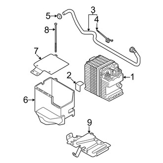 Audi OE - Electrical - Battery (12 Volt Auxiliary), (2.0L)