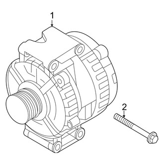 Audi OE - Electrical - Alternator (2.0L)