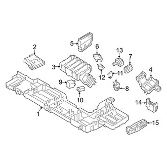 Audi OE - Electrical - Fuse & Relay (Rear)