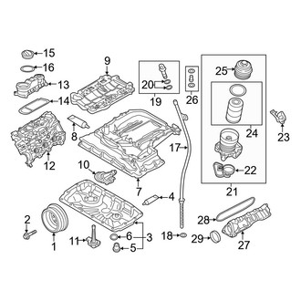 Audi OE - Engine / Transaxle - Engine Parts (3.0L)