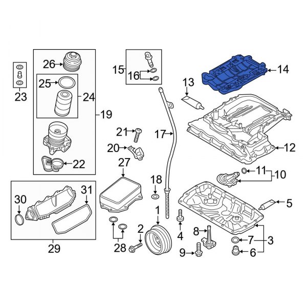 Engine Oil Pan Baffle