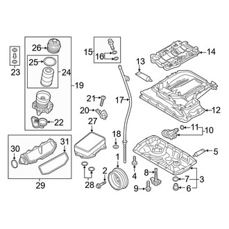 Audi OE - Engine / Transaxle - Engine Parts