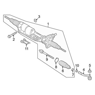 Audi OE - Steering Gear & Linkage