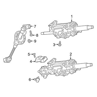 Audi OE - Steering Column Assembly