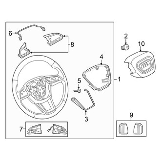 Audi OE - Steering Wheel & Trim