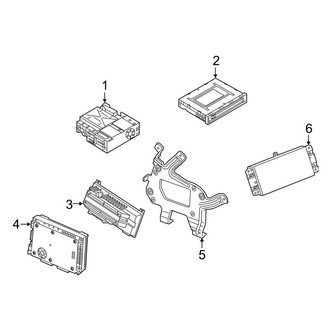 Audi OE - Instrument Panel - Sound System (Modules and Components)