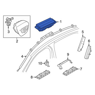 Audi OE - Upper Instrument Panel Air Bag