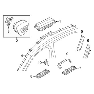 Audi OE - Restraint Systems - Air Bag Components (Air Bags)