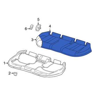 Audi OE - Rear Seat Cover
