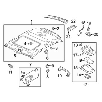 Audi OE - Roof - Interior Trim