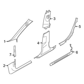 Audi OE - Pillars, Rocker & Floor - Interior Trim