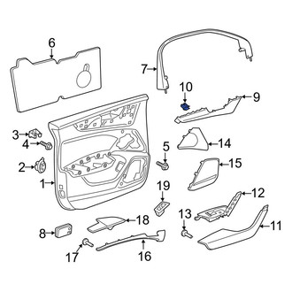 Audi OE - Door Panel Insert Clip