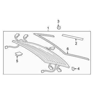 Audi OE - Back Glass - Glass