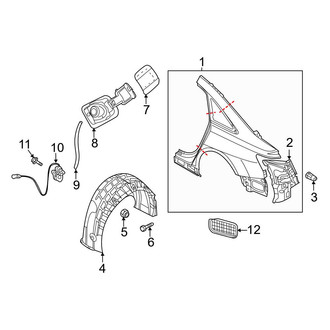 Audi OE - Quarter Panel & Components