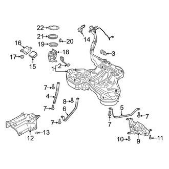 Audi OE - Fuel System Components (Premium / Premium Plus / Prestige)