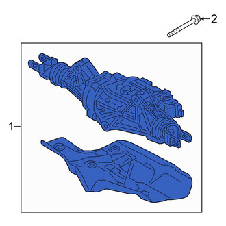 Audi OE - Rear Steering Gear Box