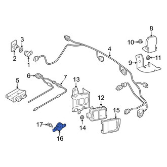Audi OE - Rear Parking Aid System Speaker