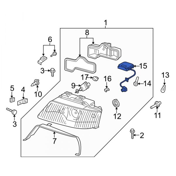 High Intensity Discharge (HID) Headlight Igniter