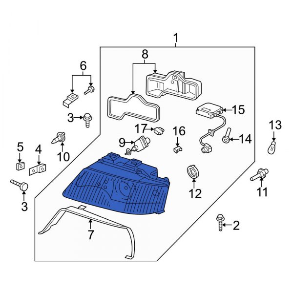 Headlight Bulb Cap