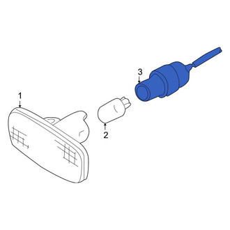 Audi OE - Front Turn Signal Light Socket