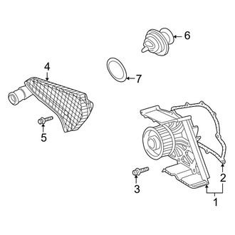 Audi OE - Cooling - Water Pump (2.7L)
