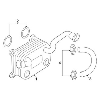 Audi OE - Cooling - Oil Cooler (4.2L)