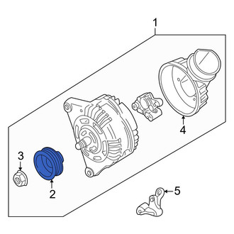 Audi OE - Alternator Pulley