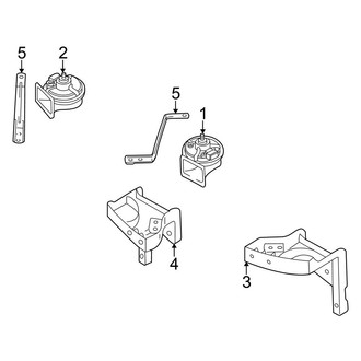 Audi OE - Electrical - Horn