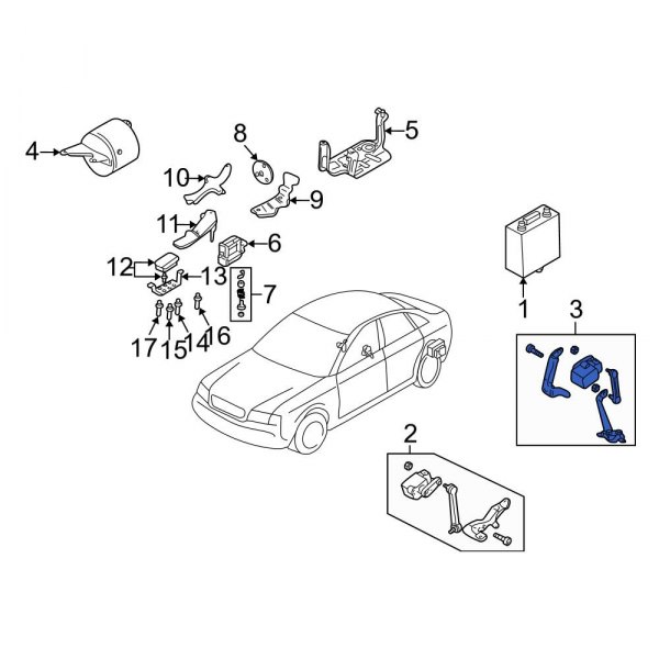 Suspension Ride Height Sensor