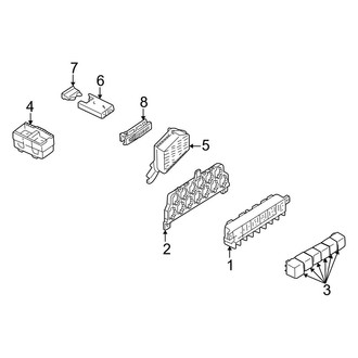 Audi OE - Electrical Components (Relay & Fuses)
