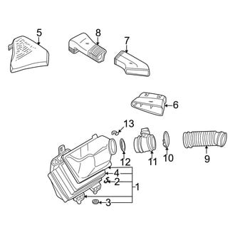 Audi OE - Engine / Transaxle - Air Intake (2.7L)