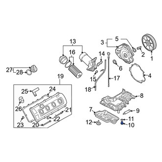 Audi OE - Engine Oil Drain Plug