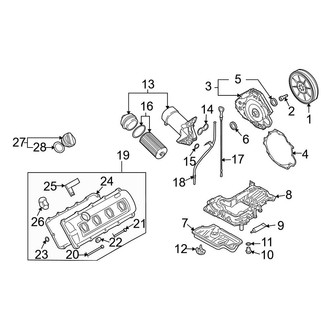 Audi OE - Engine / Transaxle - Engine Parts (4.2L)