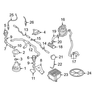 Audi OE - Emission System - Emission Components (2.7L)