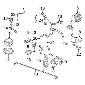 Audi OE - Emission System - Emission Components (4.2L)