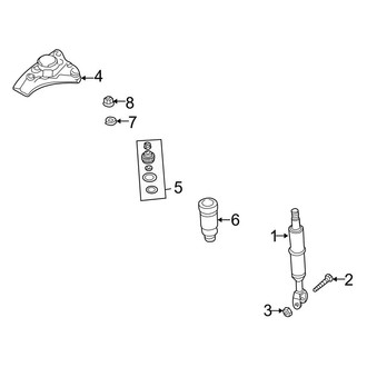 Audi OE - Front Suspension - Shocks & Components