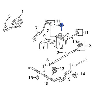 Audi OE - Power Steering Reservoir Cap