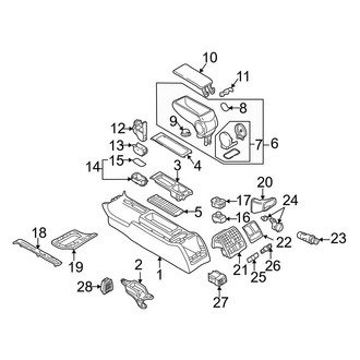 Audi OE - Center Console