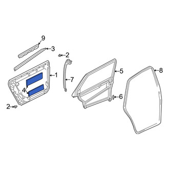 Audi OE - Rear Sound Absorber
