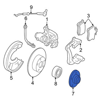 Audi OE - Front Wheel Hub