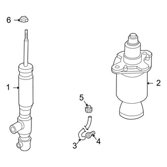 Audi OE - Rear Suspension - Shocks & Components