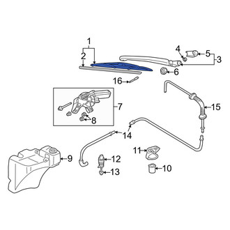 Audi OE - Rear Wiper Blade
