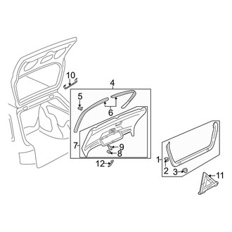 Audi OE - Lift Gate - Interior Trim