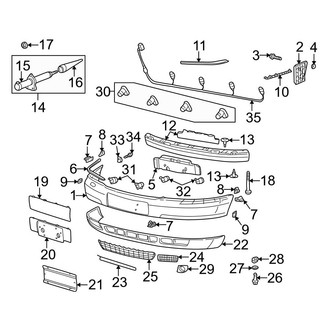 Audi OE - Front Bumper - Bumper & Components