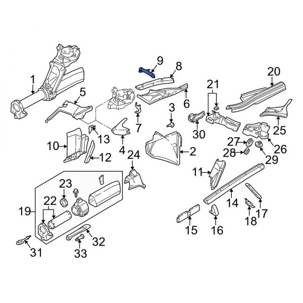 Frame Side Member Bracket