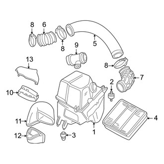 Audi OE - Engine / Transaxle - Air Intake